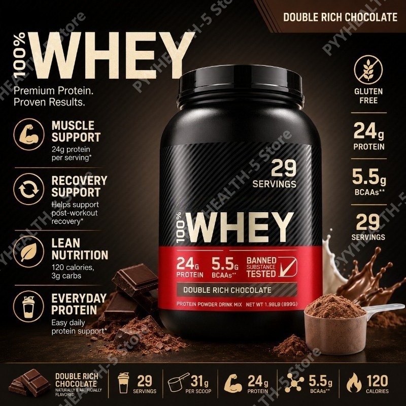 Fitness Nutrition Protein - مسحوق بروتين مصل اللبن بنكهة الشوكولاتة