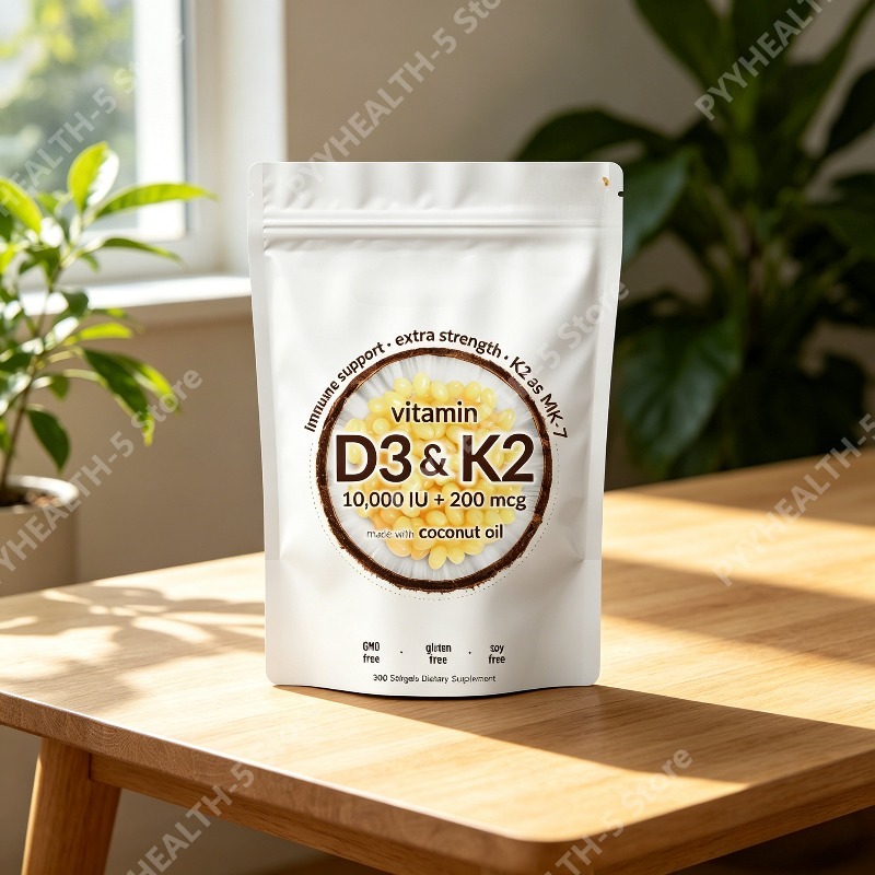Vitamin D3 K2 Drop - كبسولات فيتامين د3 ك2، 10000 وحدة