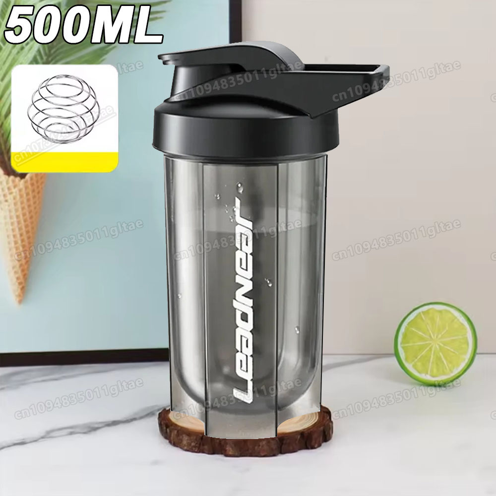 Whey Protein Isolate - 500 مللي المحمولة مسحوق البروتين شاكر