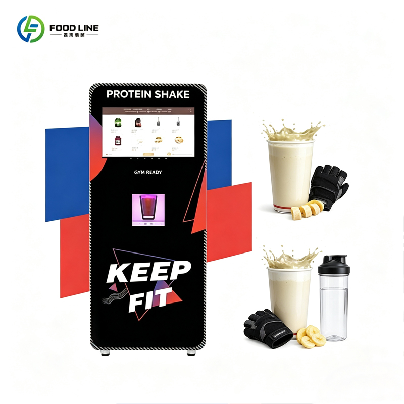 Fitness Nutrition Protein - ماكينة بيع مشروبات بروتينية للصالات الرياضية،