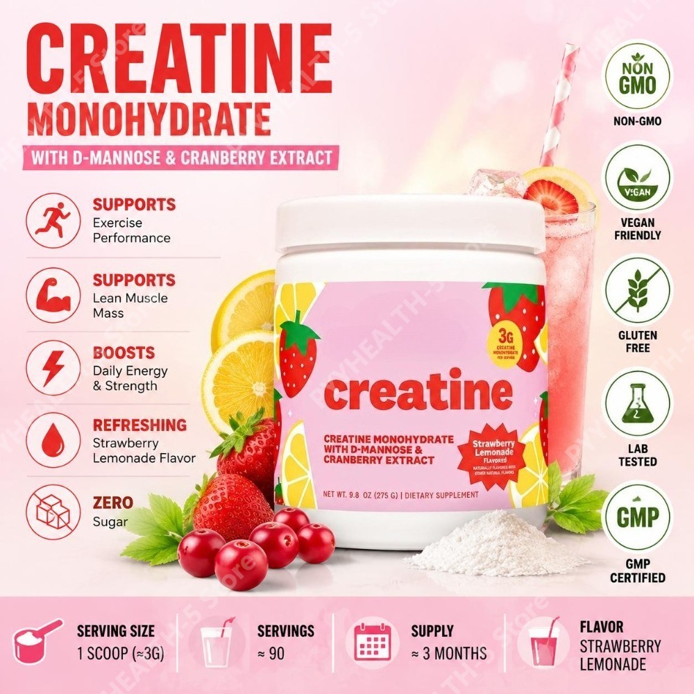 Creatine Monohydrate Powder - مسحوق الكرياتين مونوهيدرات مكمل غذائي 3