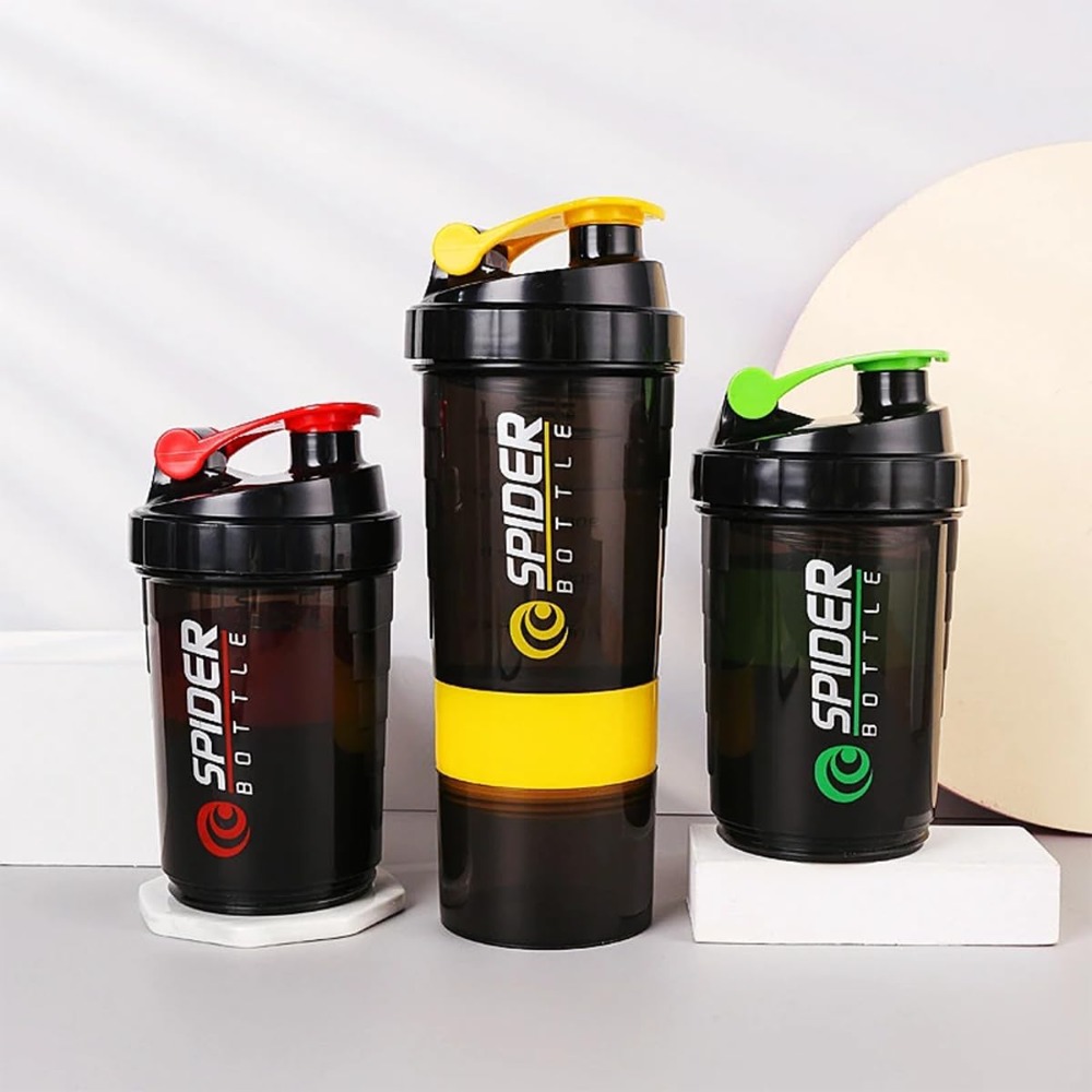 Whey Protein Isolate - زجاجة تمارين لبناء الجسم 3 طبقات
