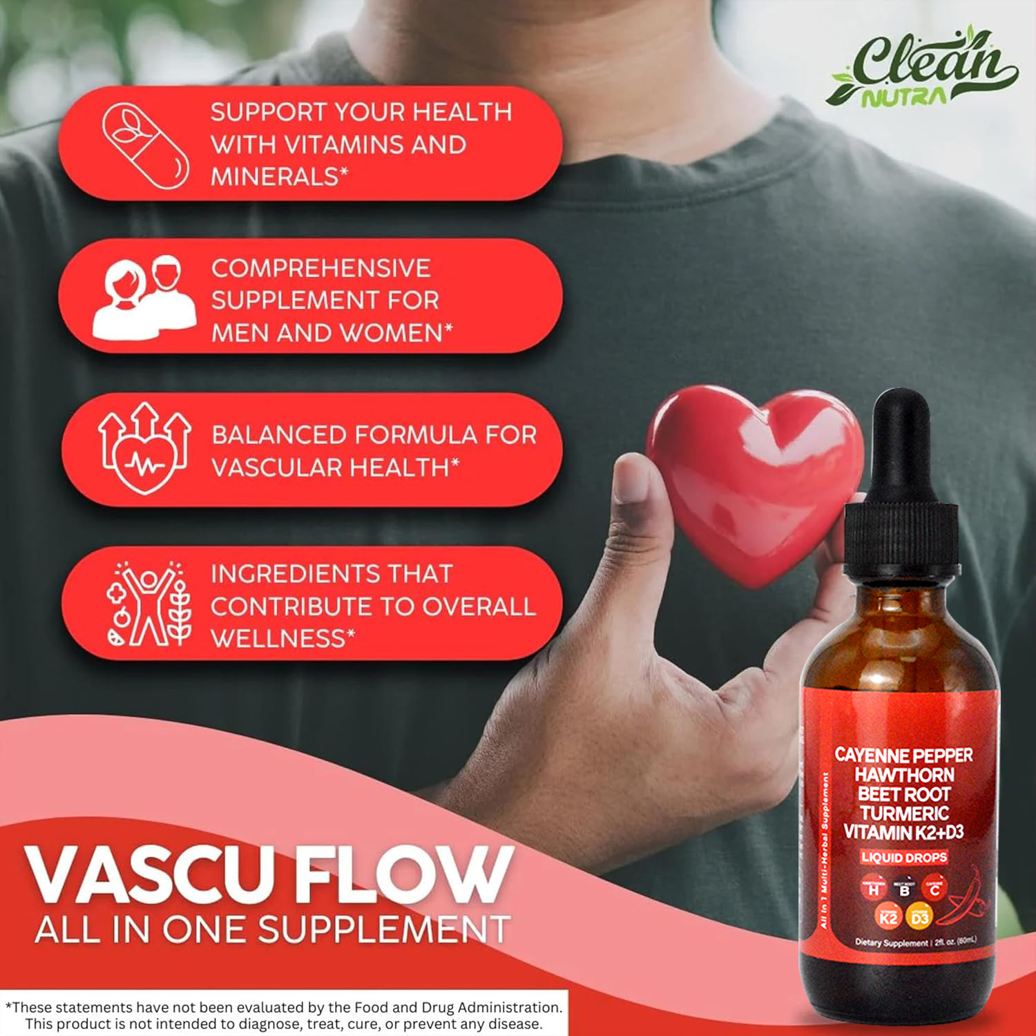 60 مل كايين فلفل سائل قطرات ال - مراجعة Vitamin D3 K2 Drop وسعره