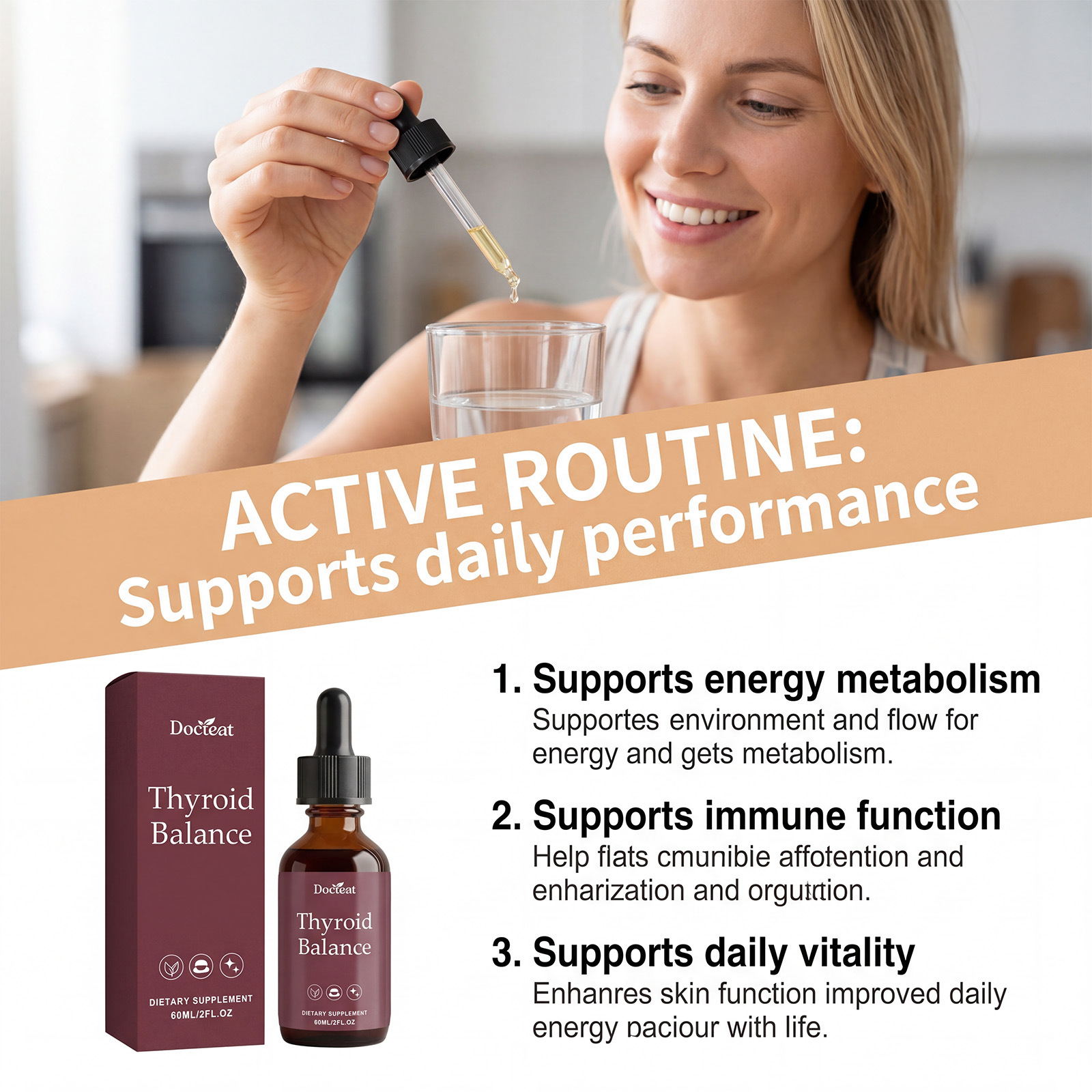 مكمل غذائي لغدد الترقوة، مركب  - مراجعة Iodine Drops Supplement وسعره