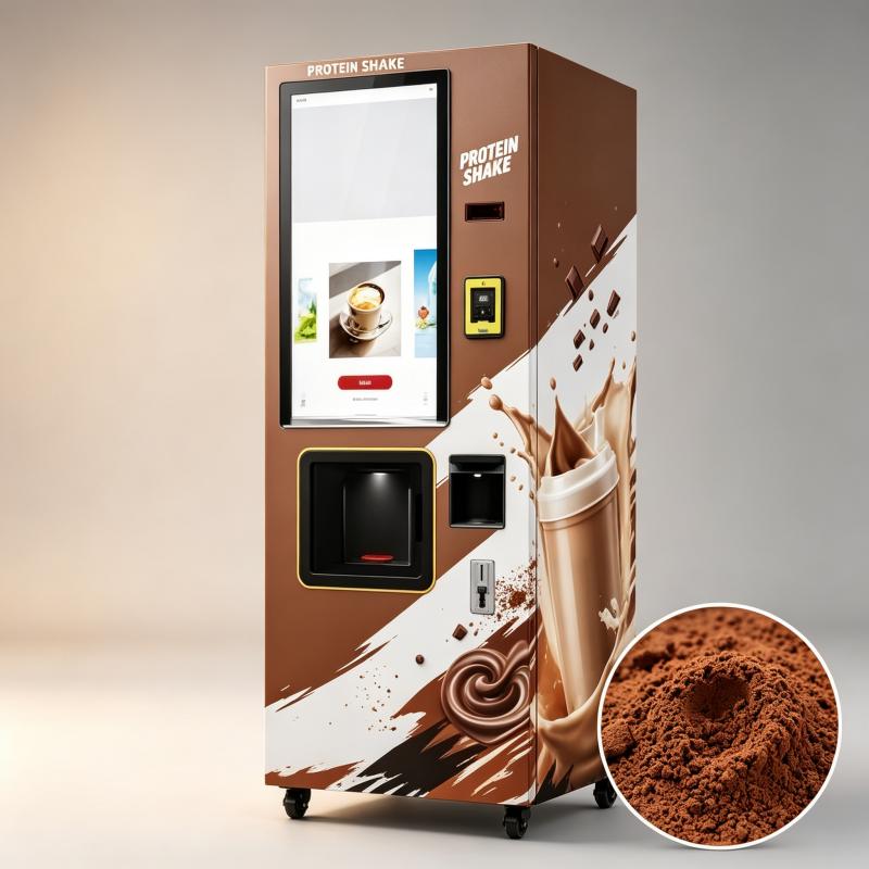 آلة بيع أوتوماتيكية للمشروبات  - مراجعة Fitness Nutrition Protein وسعره