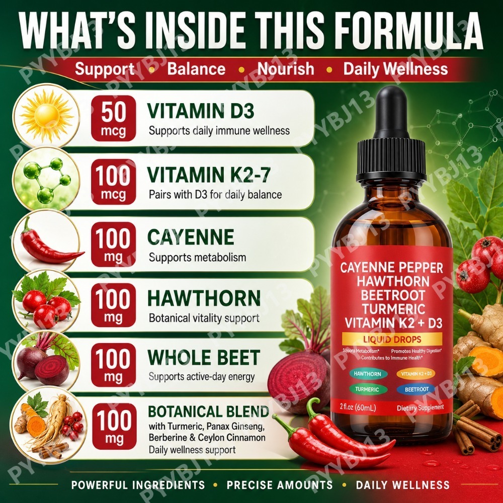 قطرات الفلفل 60 مل تدعم عملية  - مراجعة Vitamin D3 K2 Drop وسعره