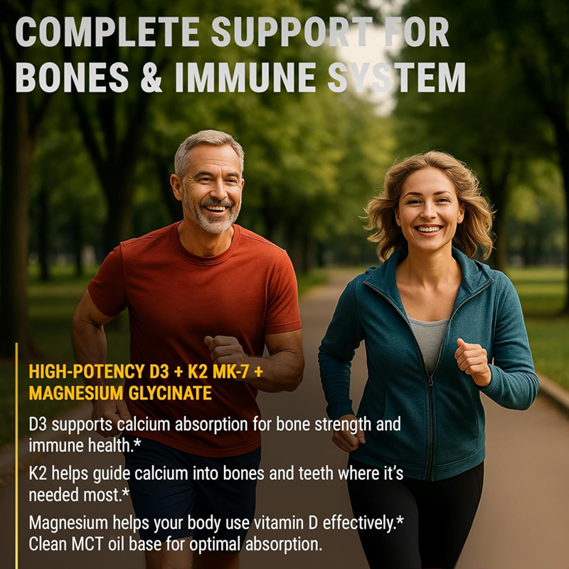 كبسولات فيتامين D3+K2 من هولوك - مراجعة Vitamin D3 K2 Drop وسعره