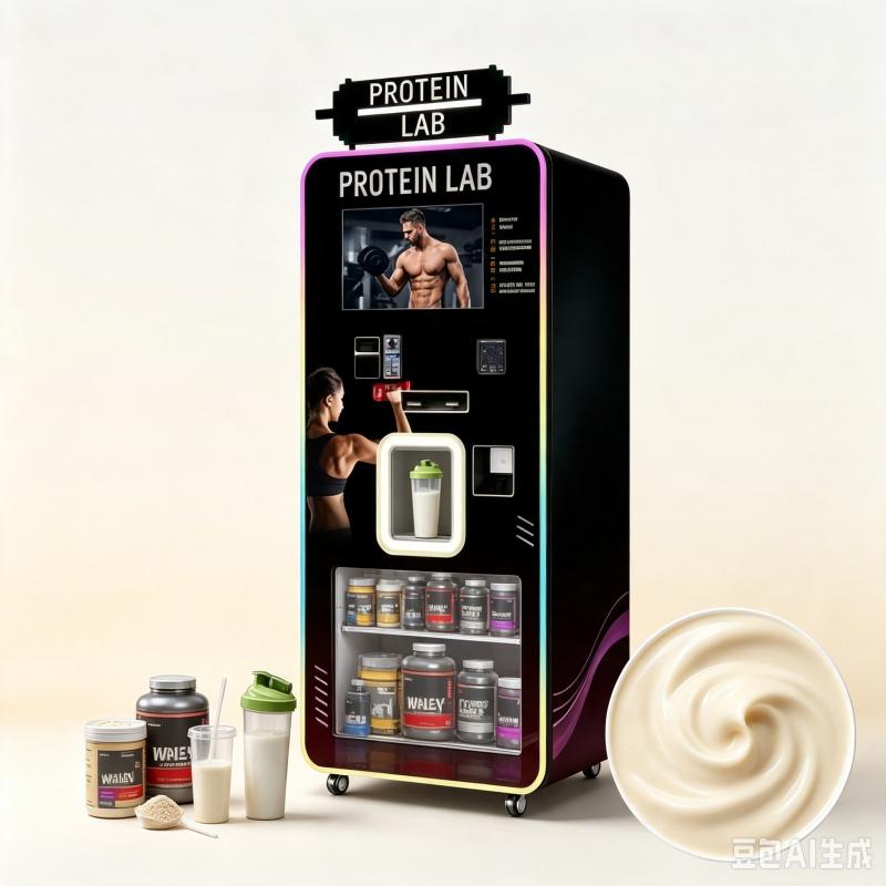 آلة بيع مشروبات البروتين المخص - مراجعة Fitness Nutrition Protein وسعره